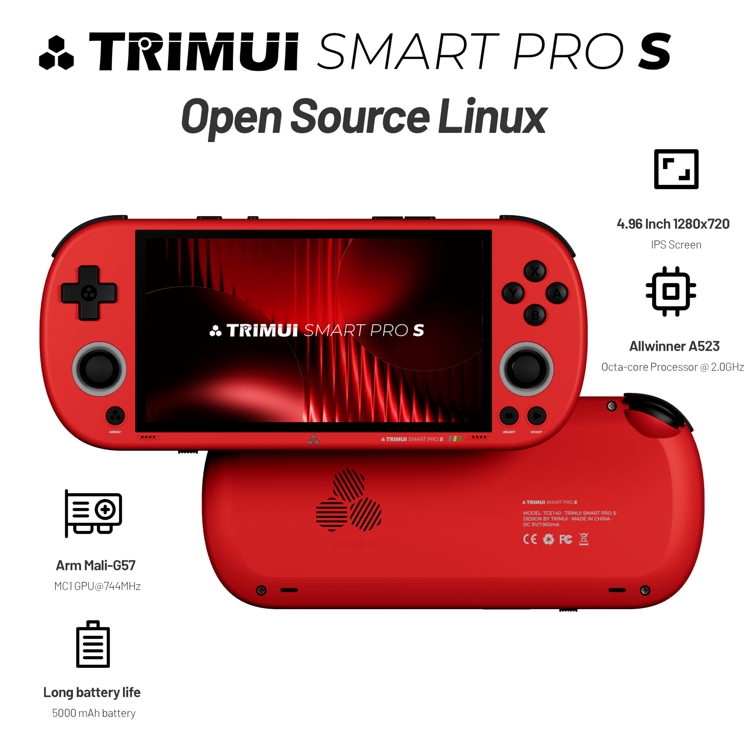 Gaming Console Under 5000 - TRIMUI SMART PRO S Portable Gaming
