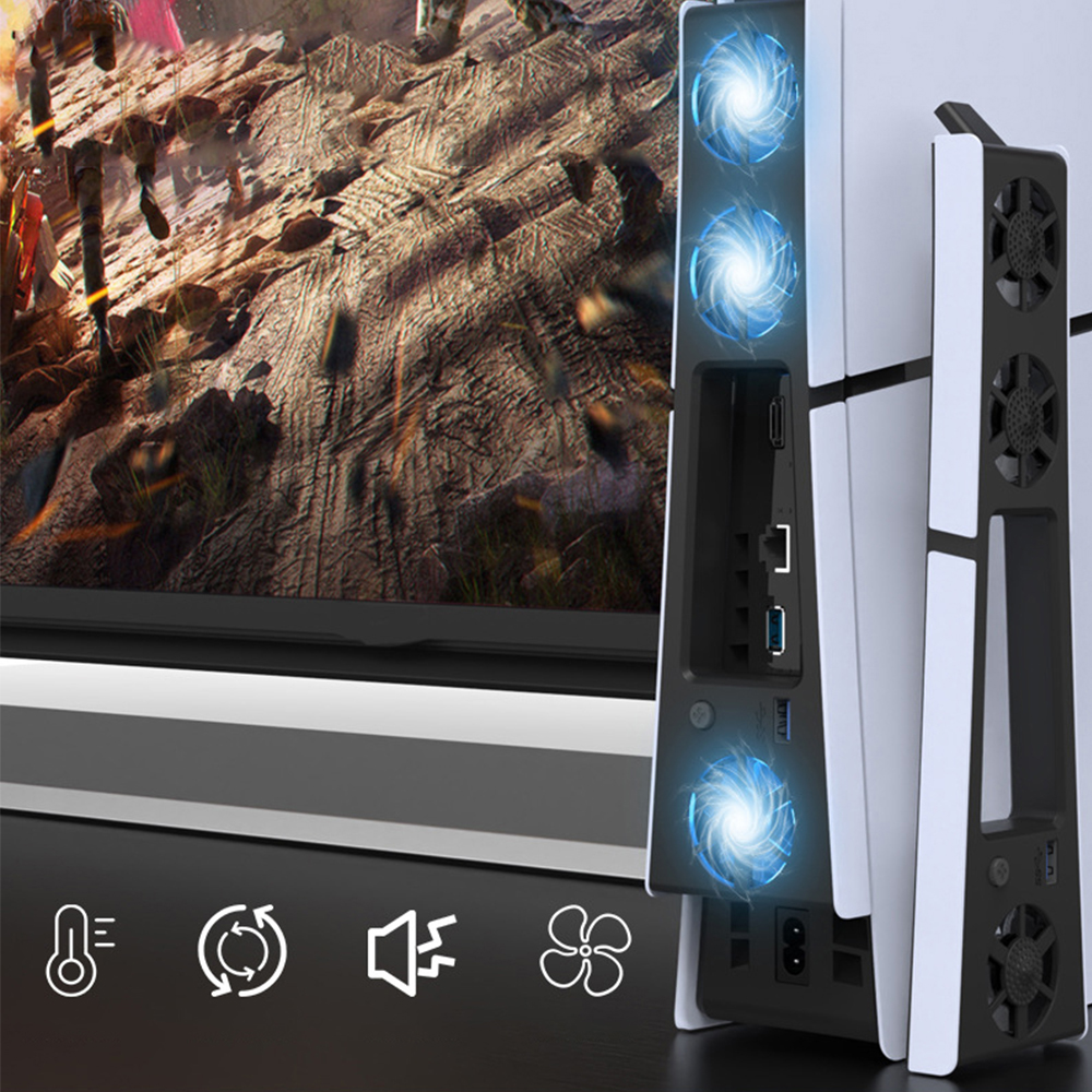 Console Cooling Fan - Gaming Cooler Fan Efficient Cooling System