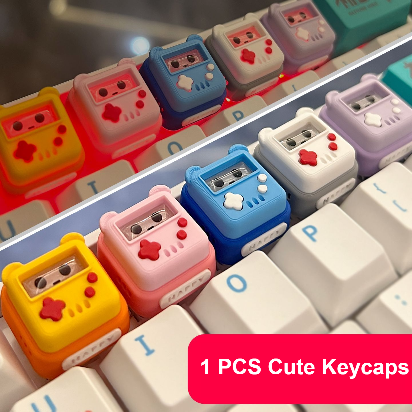 Gaming Console Keyboard - 1-5PCS NEW Keycaps Arcade Original Retro