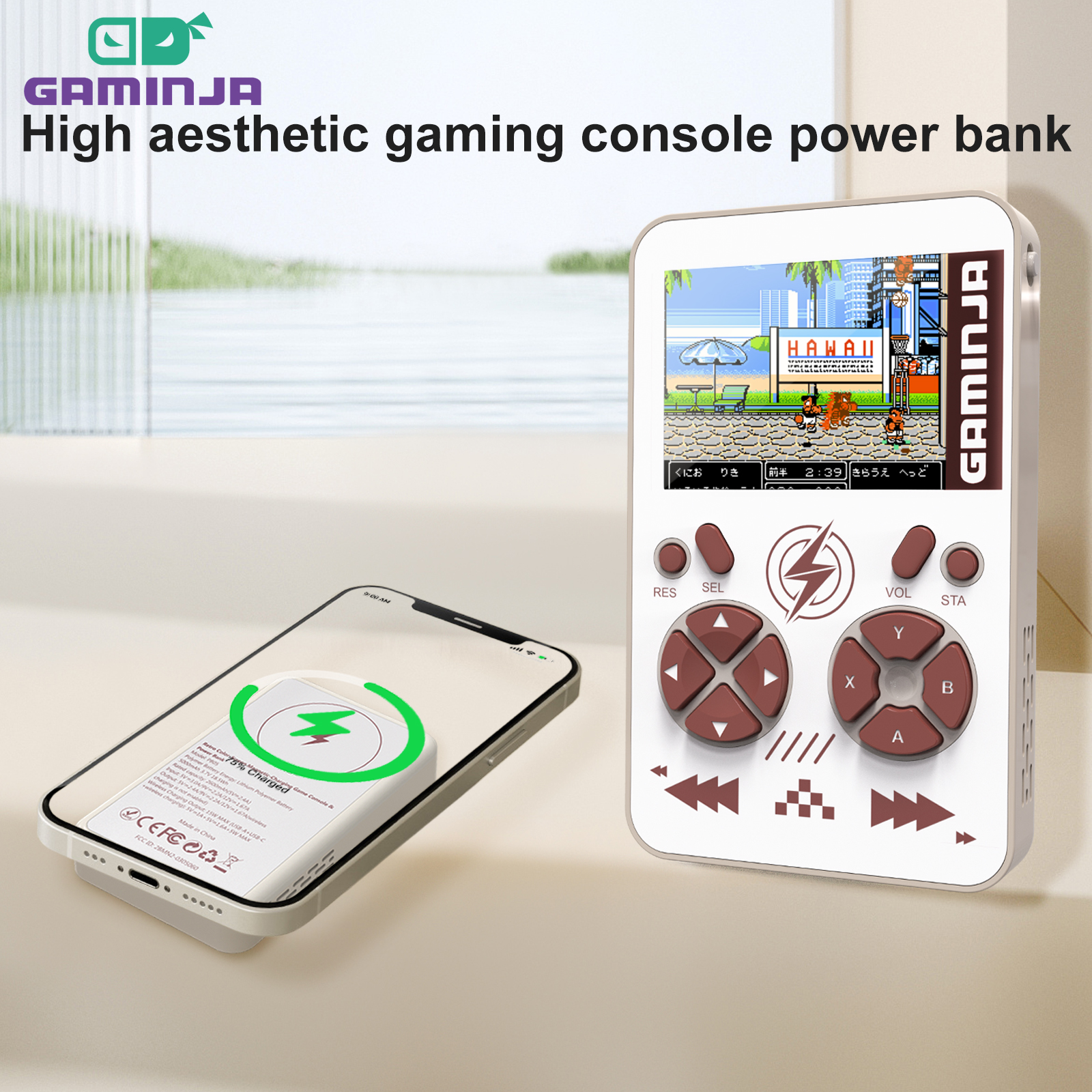 Gaming Console Under 5000 - GAMINJA PB05 Mini Handheld Game Console