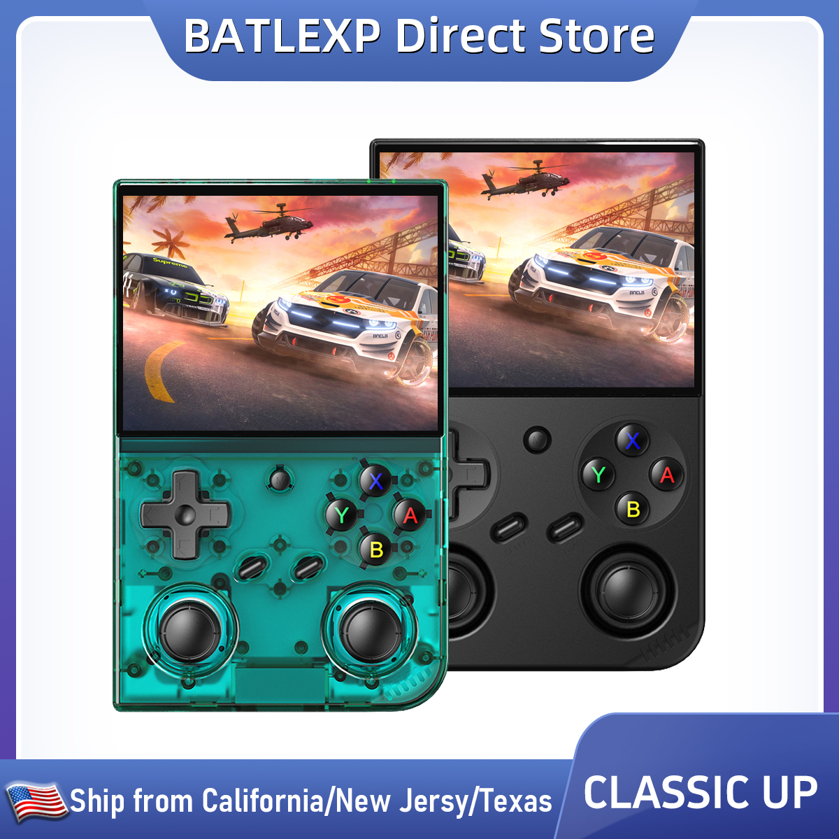 Gaming Console Bluetooth - BATLEXP Classic Up Retro Handheld Game