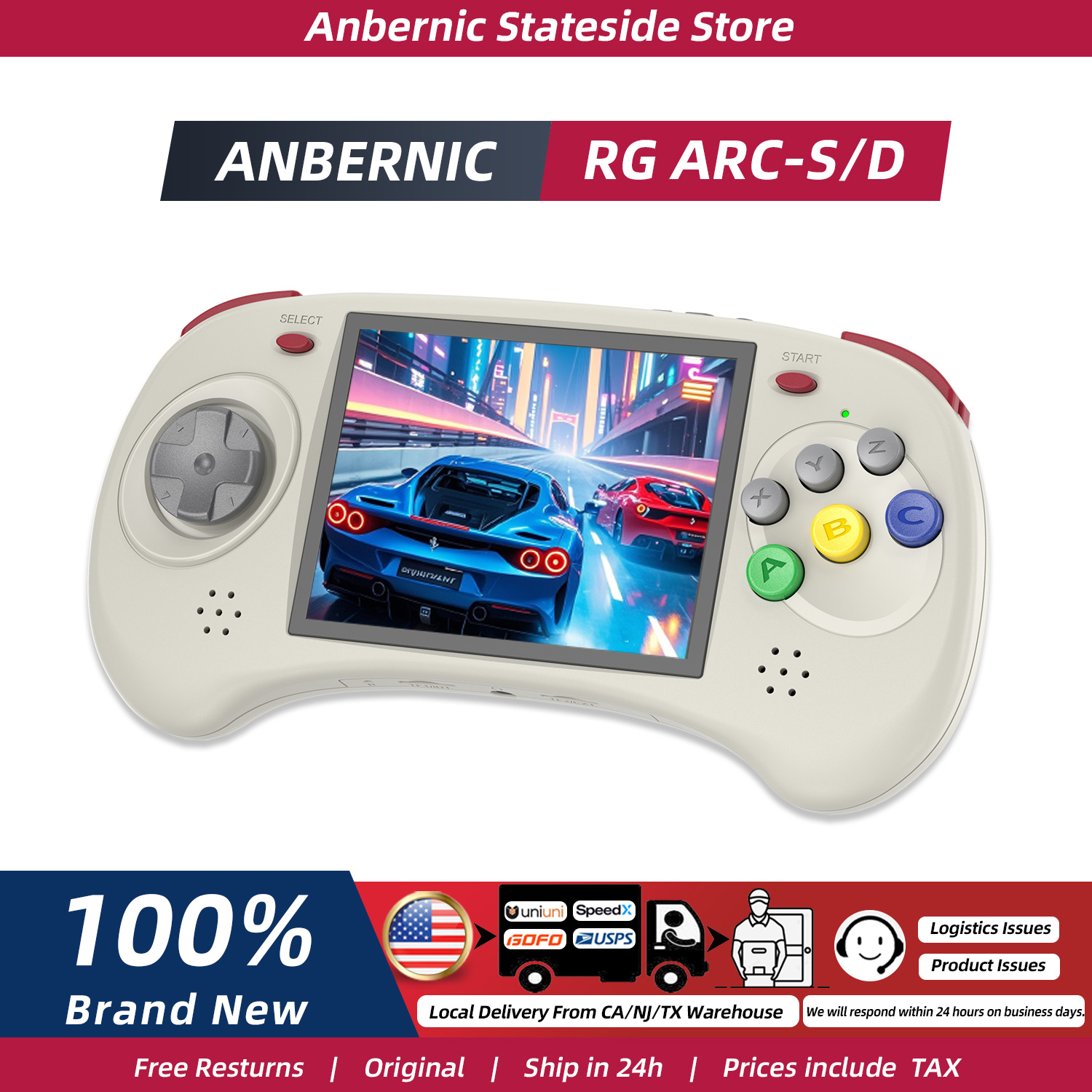 Gaming Console Bluetooth - ANBERNIC RG ARC-D RG ARC-S Retro