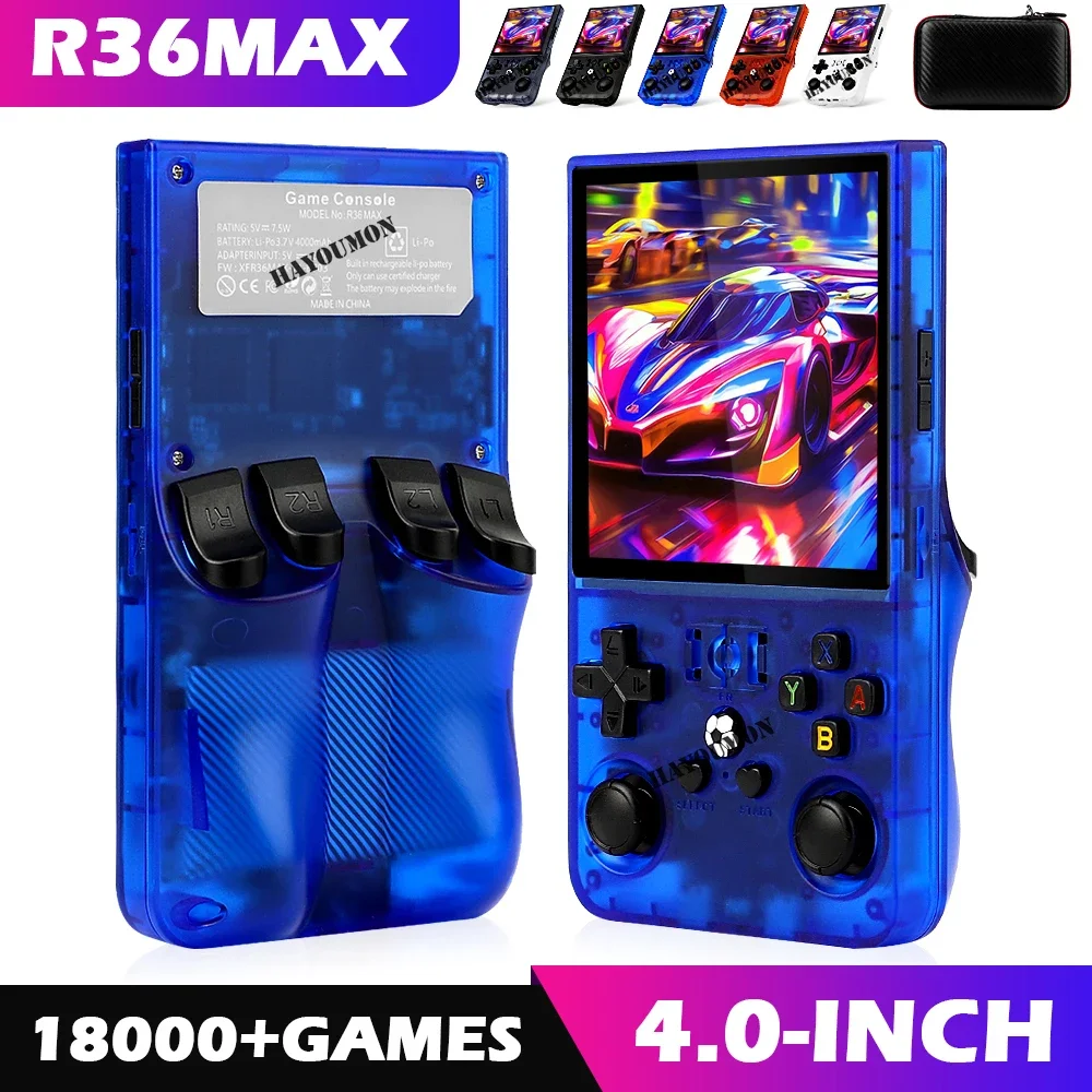 Gaming Console R36 Max - 64GB/128GB R36 Max Retro Open Source