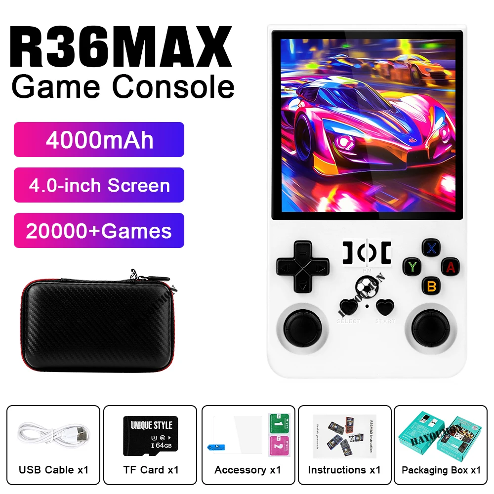 R36Max Retro Open Source Game  - Gaming Console R36 Max 评论和价格