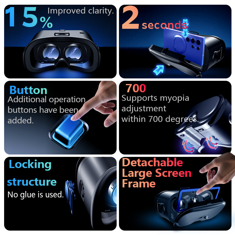 Original VRG Q8 VR Virtual Rea - Gaming Console Vr 评论和价格