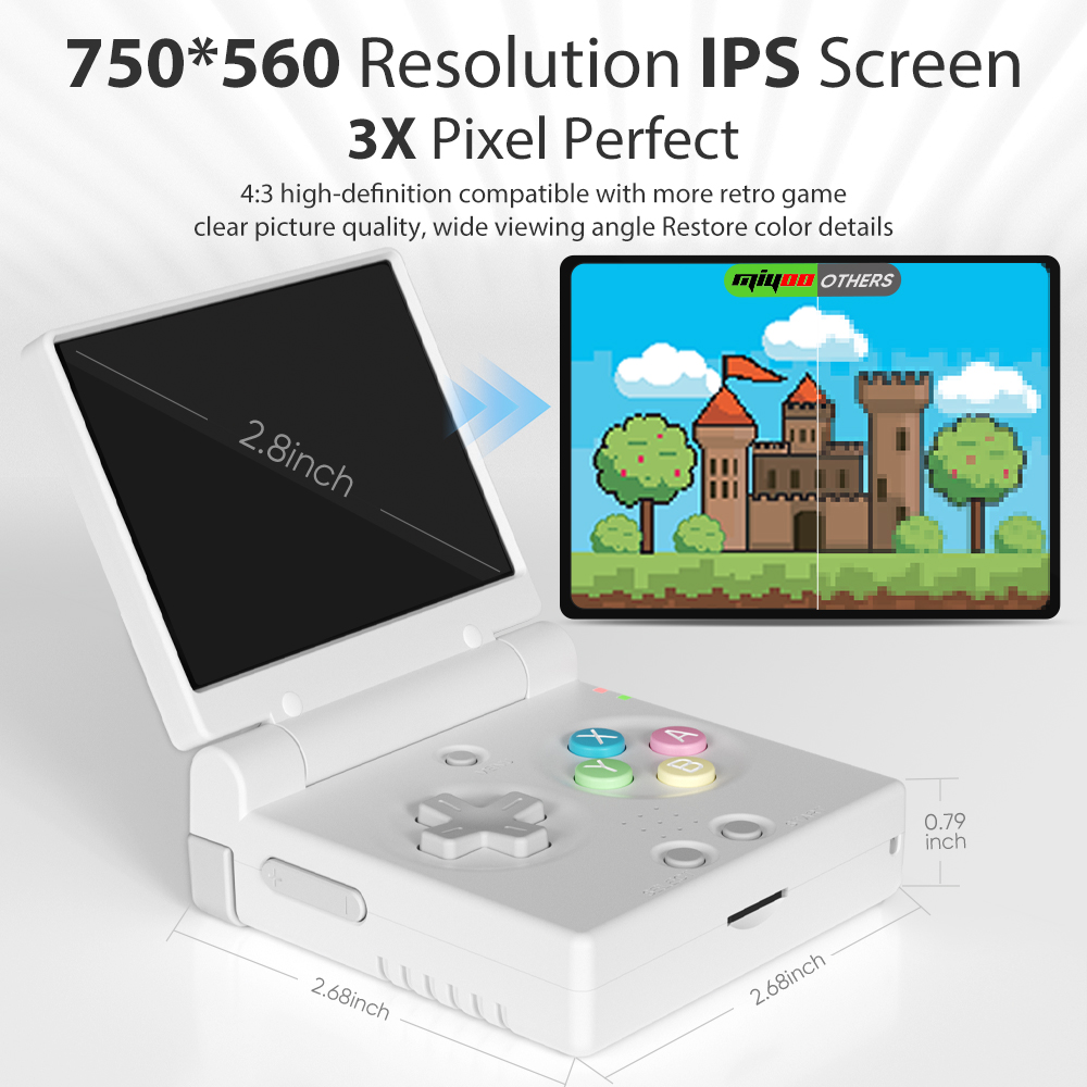 MIYOO Mini Flip Retro Handheld - Gaming Console Under 5000 评论和价格
