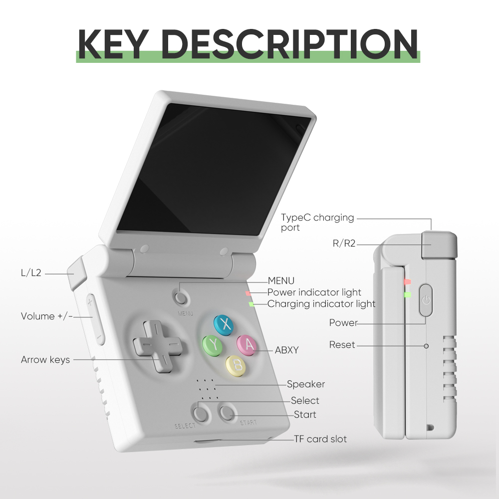 MIYOO Mini Flip Retro Handheld - Gaming Console Under 5000 评论和价格