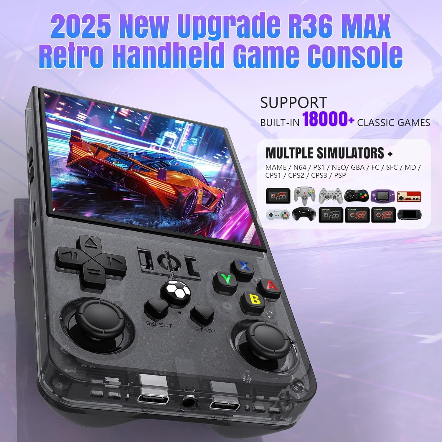 FLLBW R36 Max R36PRO Retro Gam - Gaming Console R36 Max 评论和价格