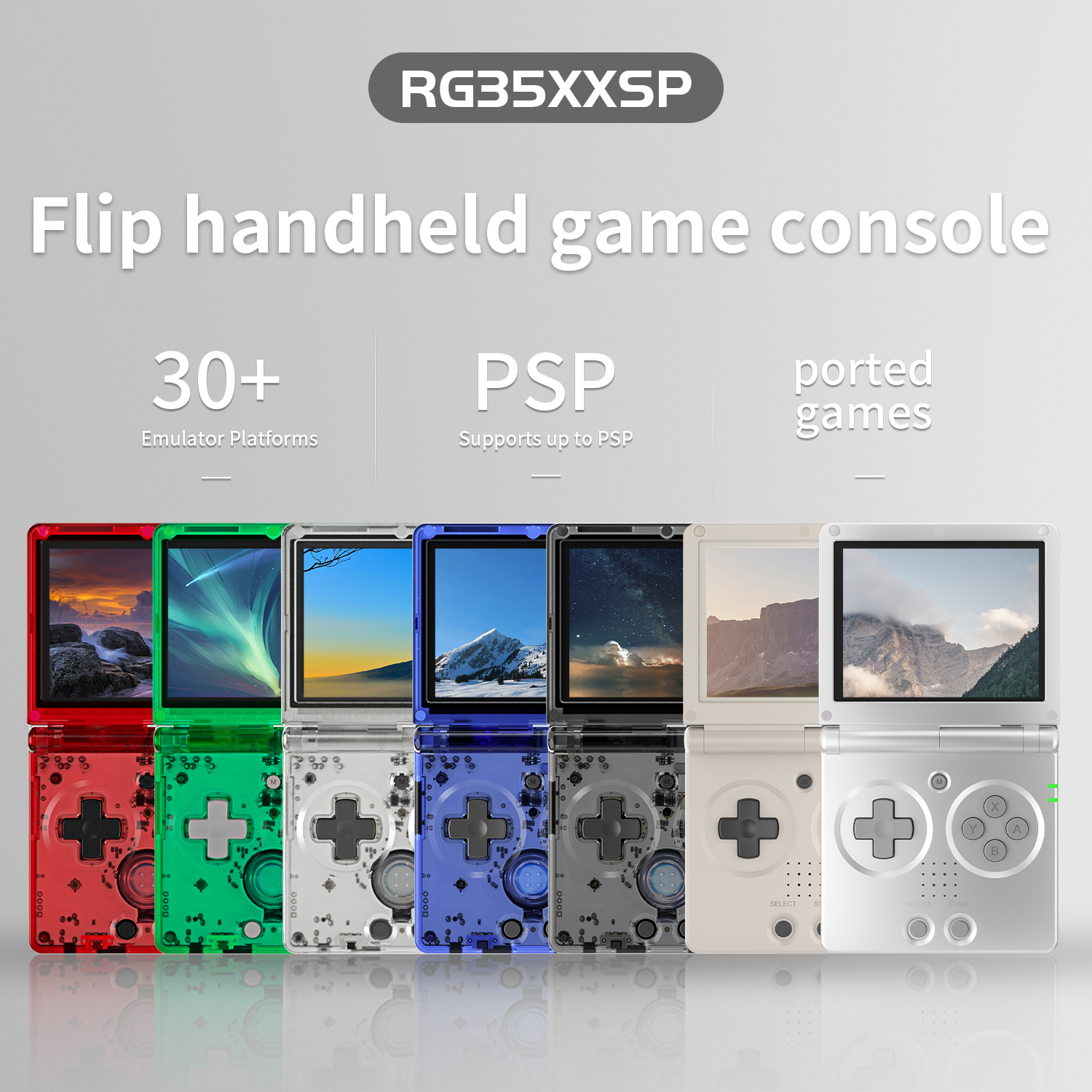 ANBERNIC RG35XXSP Portable Fli - Gaming Console Under 5000 评论和价格