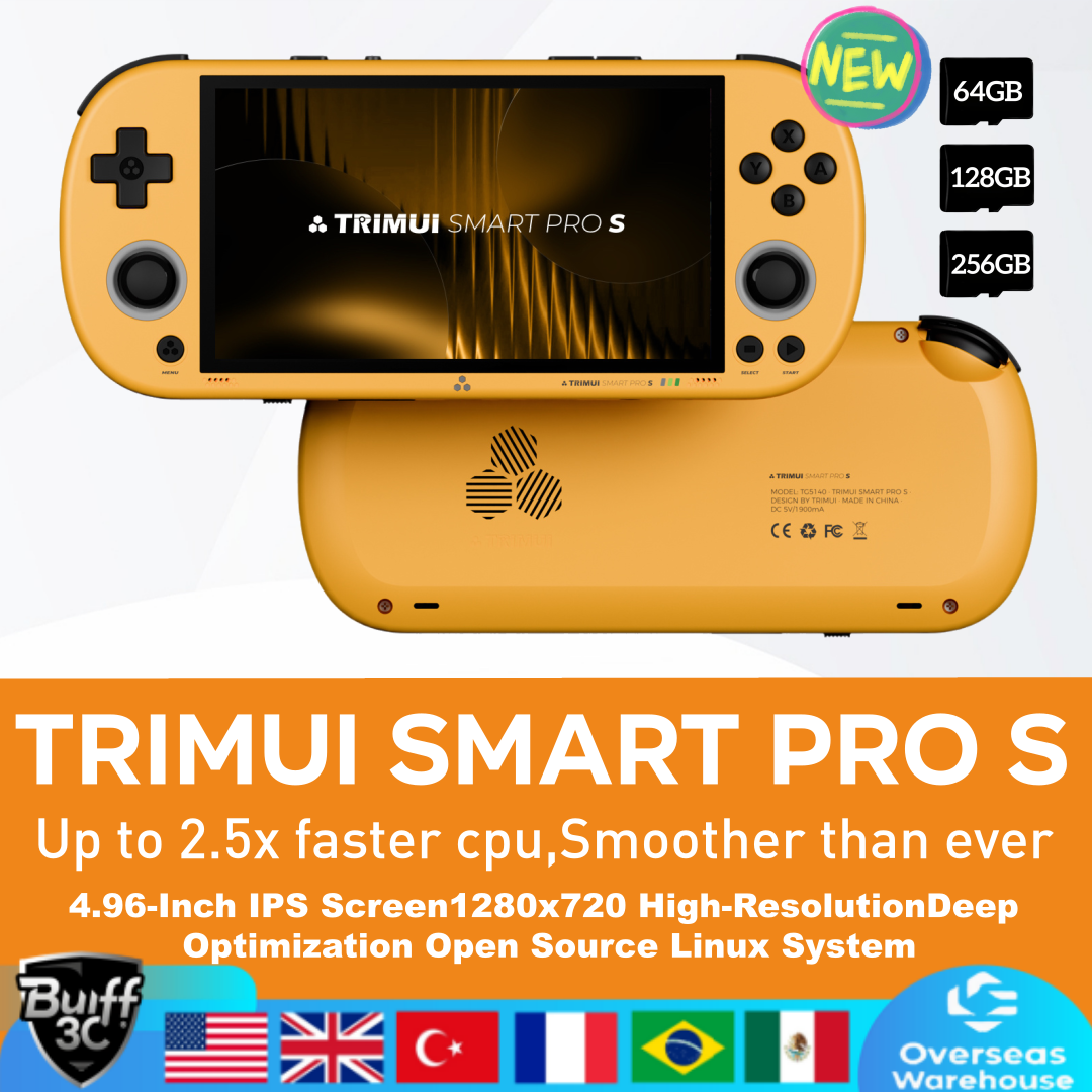 Trimui Smart Pro S Handheld Ga - Gaming Console Bluetooth 评论和价格