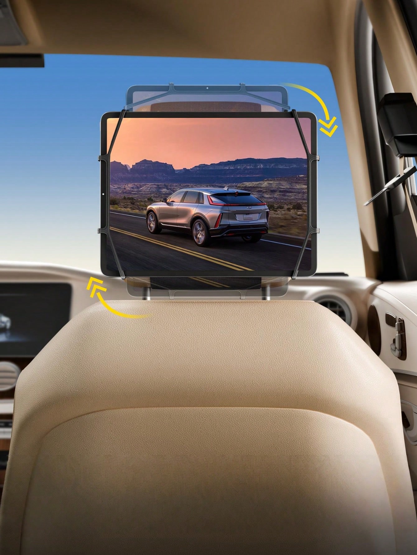Car Headrest Tablet Holder – 3 - Gaming Console Holder 评论和价格