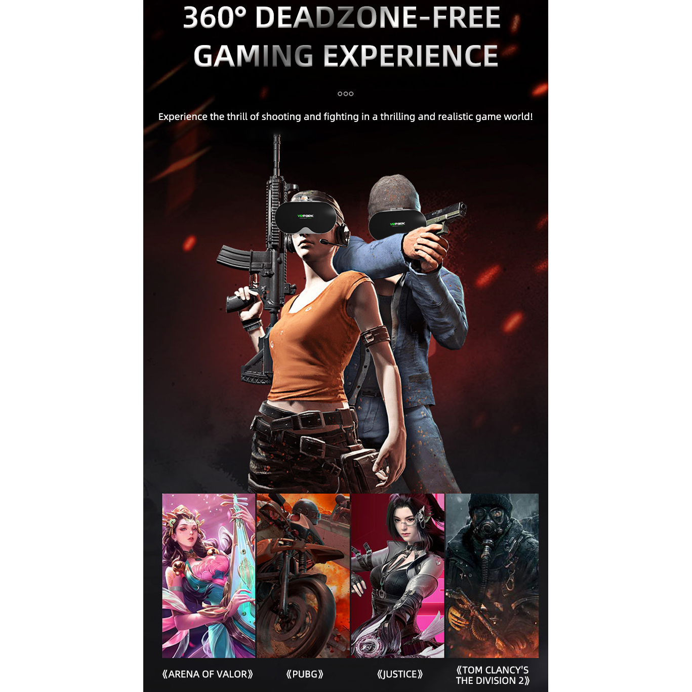 Virtual Reality 3D VR Glasses  - Gaming Console Vr 评论和价格