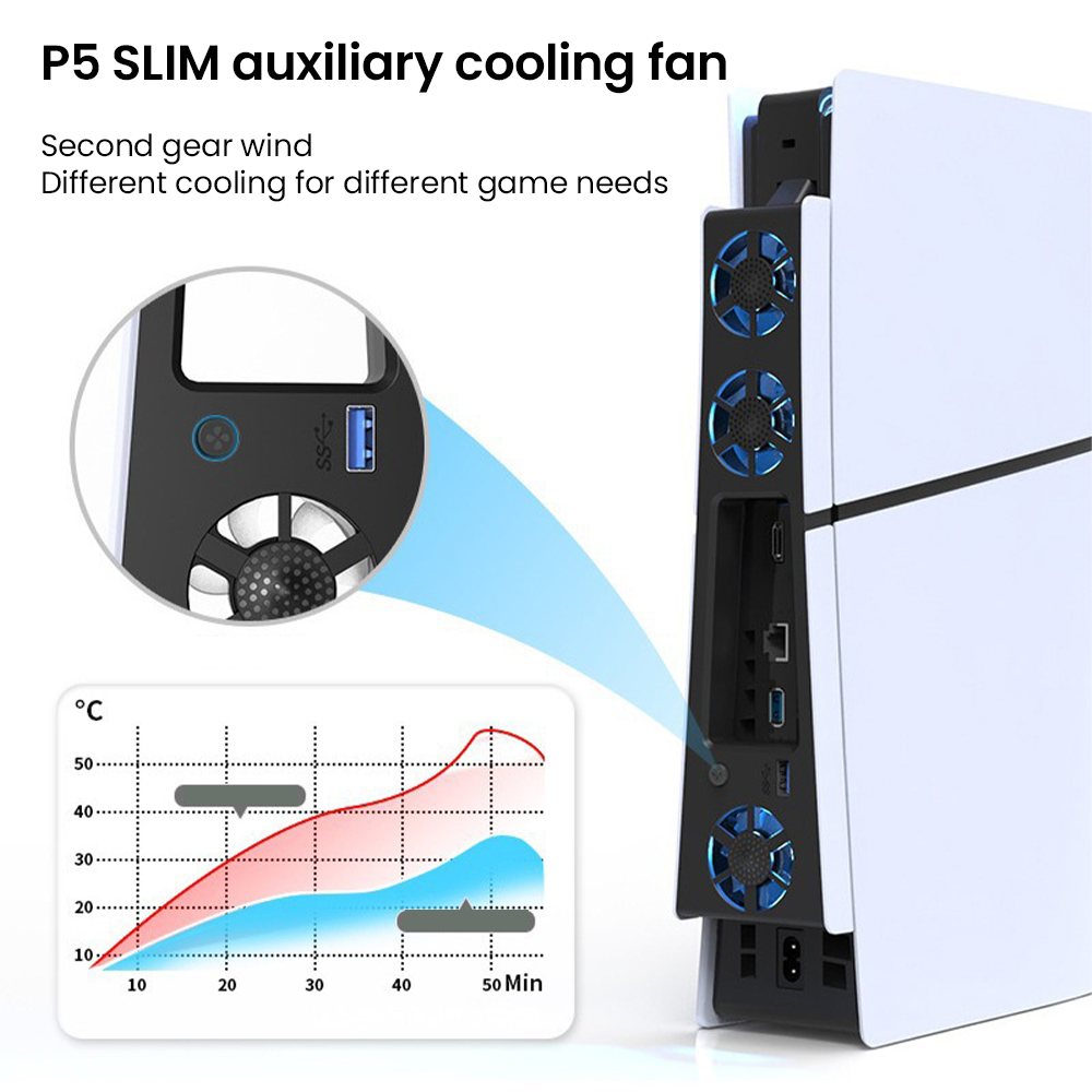 Gaming Cooler Fan Efficient Co - Console Cooling Fan 评论和价格