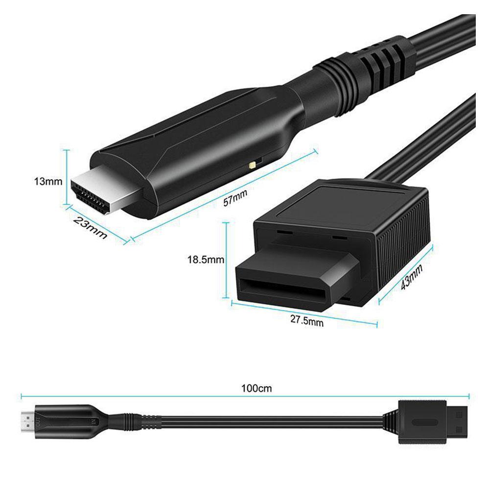 1M Wii to HD Converter Cable 7 - Gaming Console Video Game 评论和价格