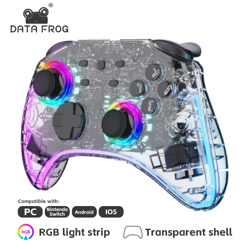 DATA FROG Portable Transparent - Gaming Console Bluetooth 评论和价格