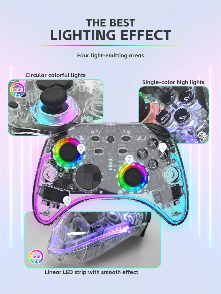 DATA FROG Portable Transparent - Gaming Console Bluetooth 评论和价格