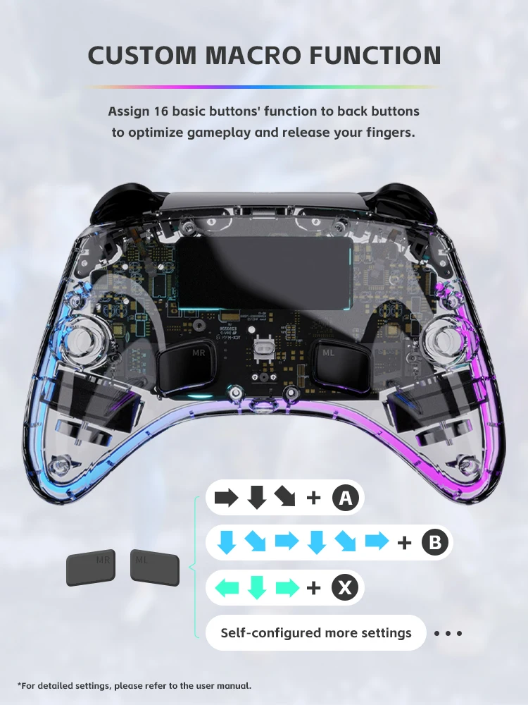 DATA FROG Portable Transparent - Gaming Console Bluetooth 评论和价格