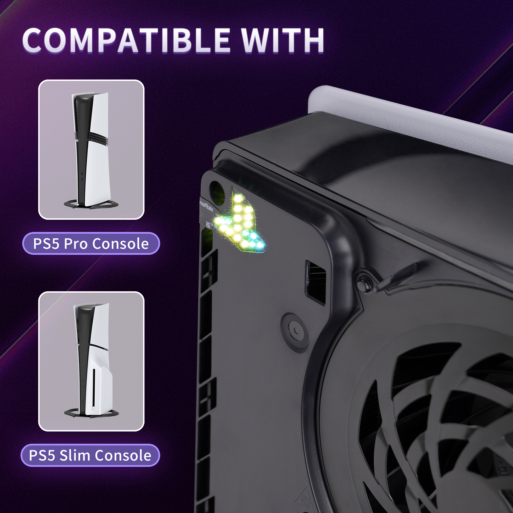 eXtremeRate for PS5 Slim/Pro C - Console Cooling Fan 评论和价格