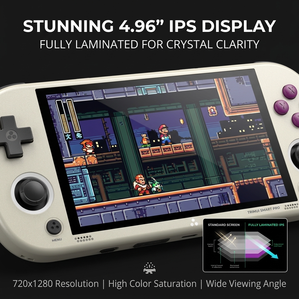 Trimui Smart Pro Retro Gaming  - Gaming Console Under 5000 评论和价格