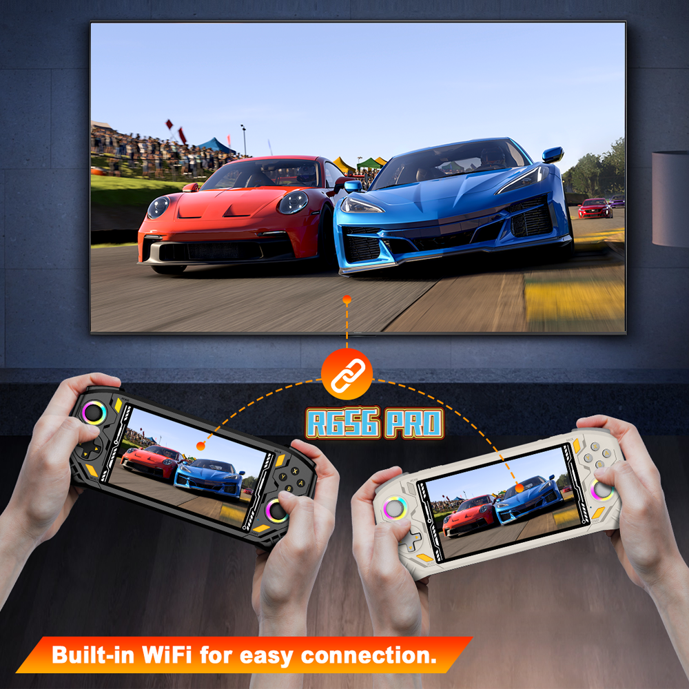RG56 Pro Retro Handheld Game C - Gaming Console Under 5000 评论和价格