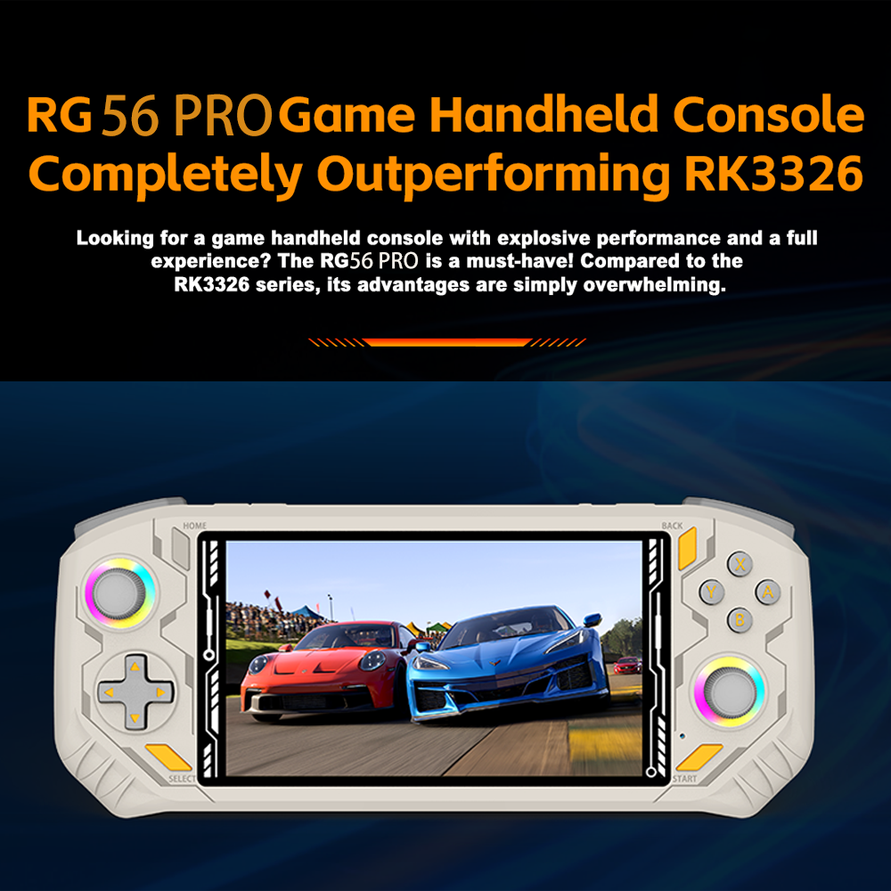 RG56 Pro Retro Handheld Game C - Gaming Console Under 5000 评论和价格