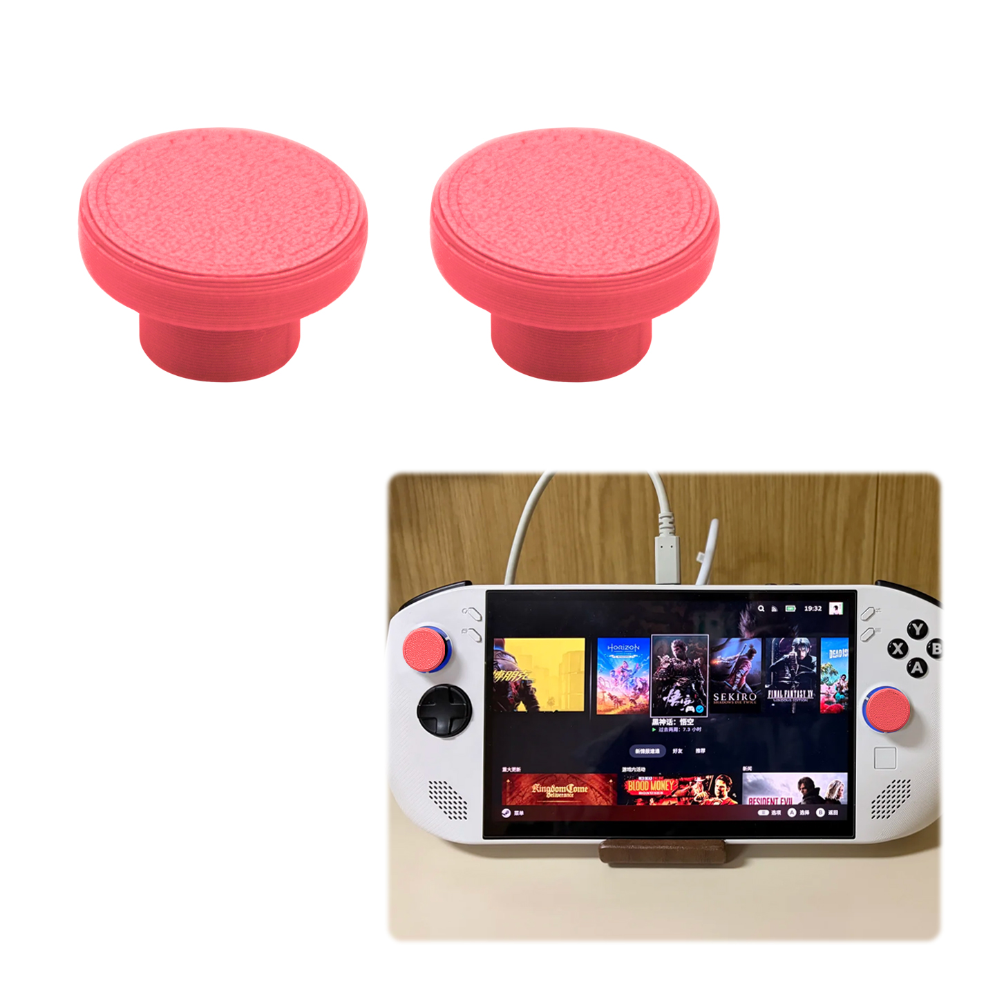 PLA Joystick Cap 2PCS Replacem - Gaming Console Legion 评论和价格