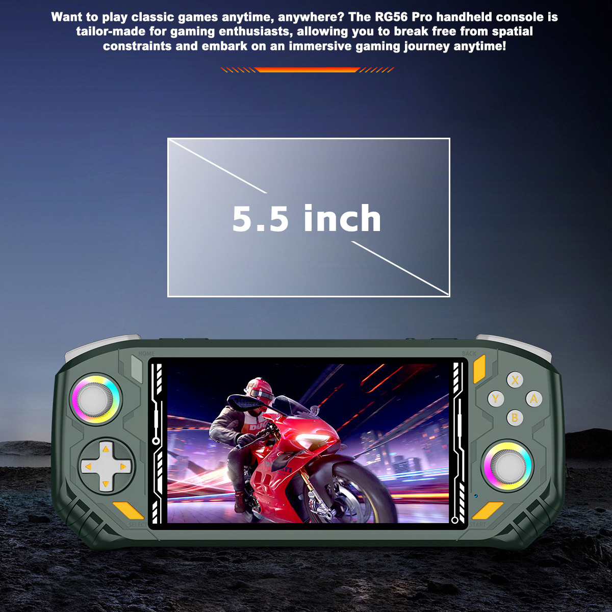 RG56 Pro Max Portable Gaming C - Gaming Console Under 5000 评论和价格