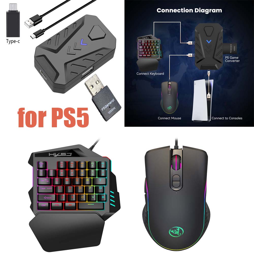 for PS5 Gaming Keyboard Mouse  - Gaming Console Keyboard 评论和价格