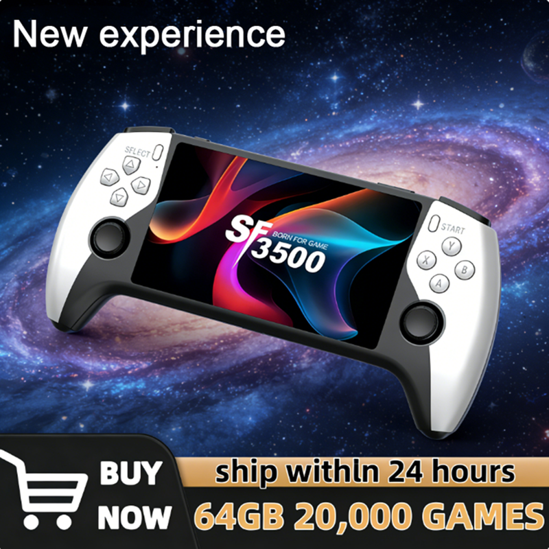 New SF3500 Retro Handheld Vide - Gaming Console Under 5000 评论和价格