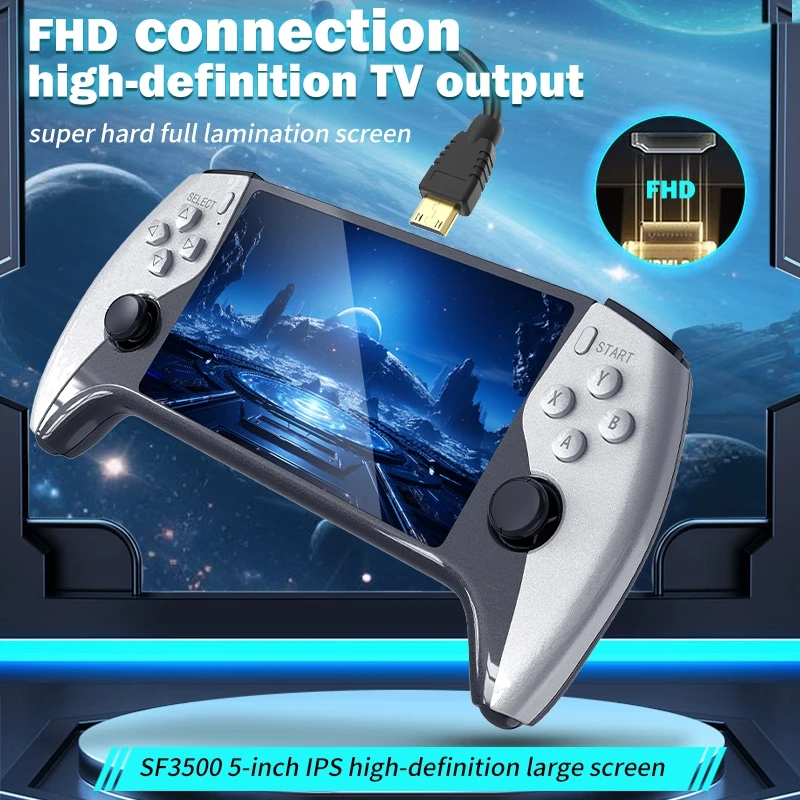 New SF3500 Retro Handheld Vide - Gaming Console Under 5000 评论和价格