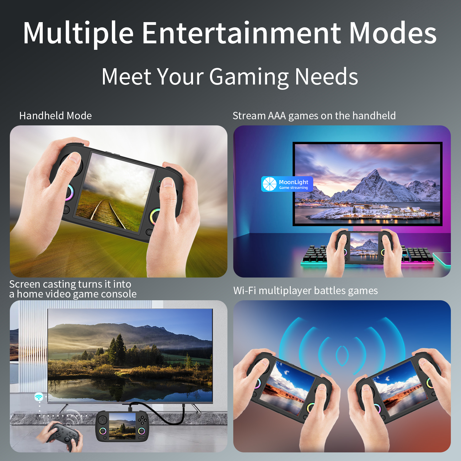 ANBERNIC RG CubeXX Handheld Ga - Gaming Console Bluetooth 评论和价格
