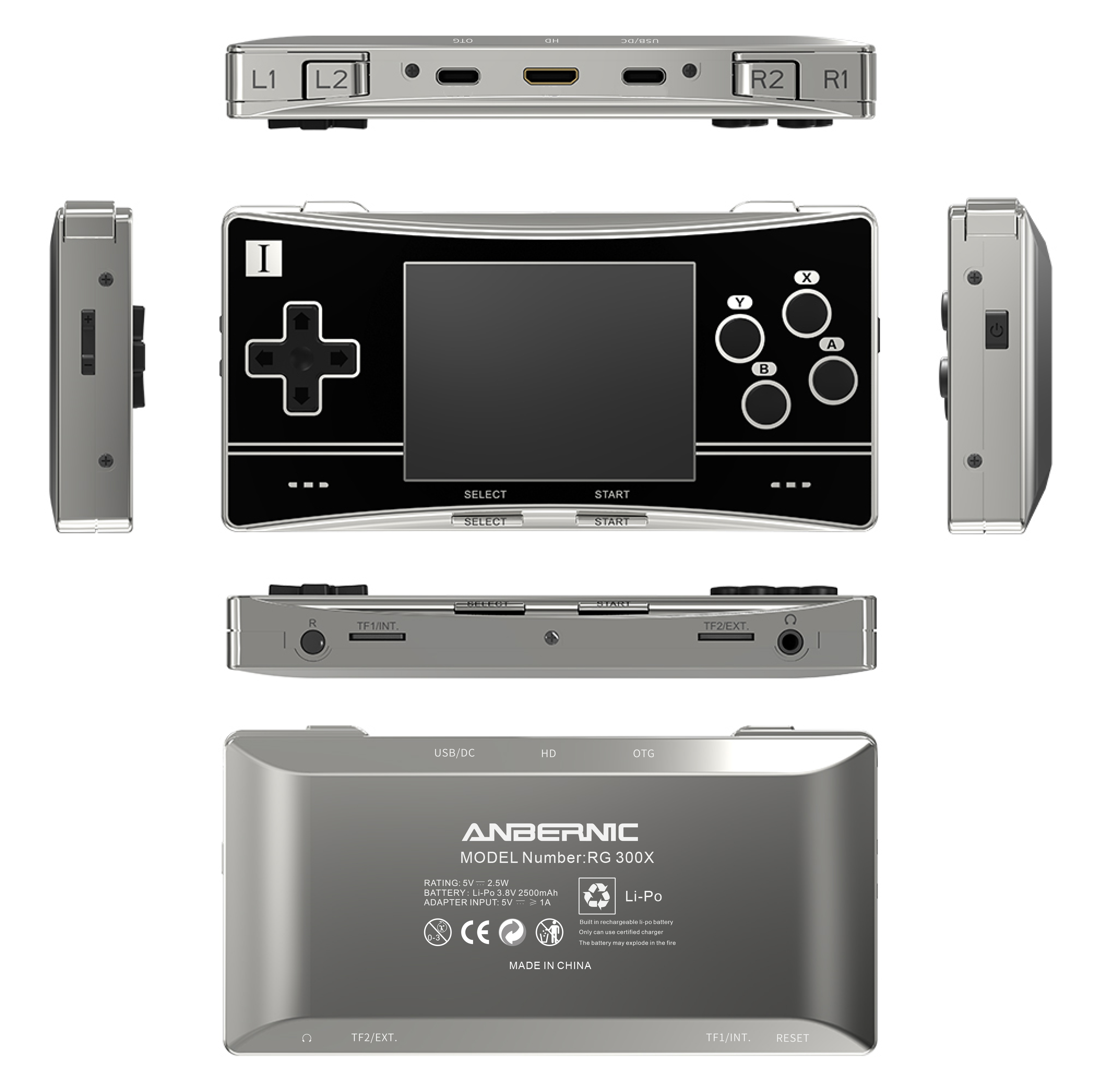 New Anbernic RG300X Retro Port - Gaming Console Under 5000 评论和价格