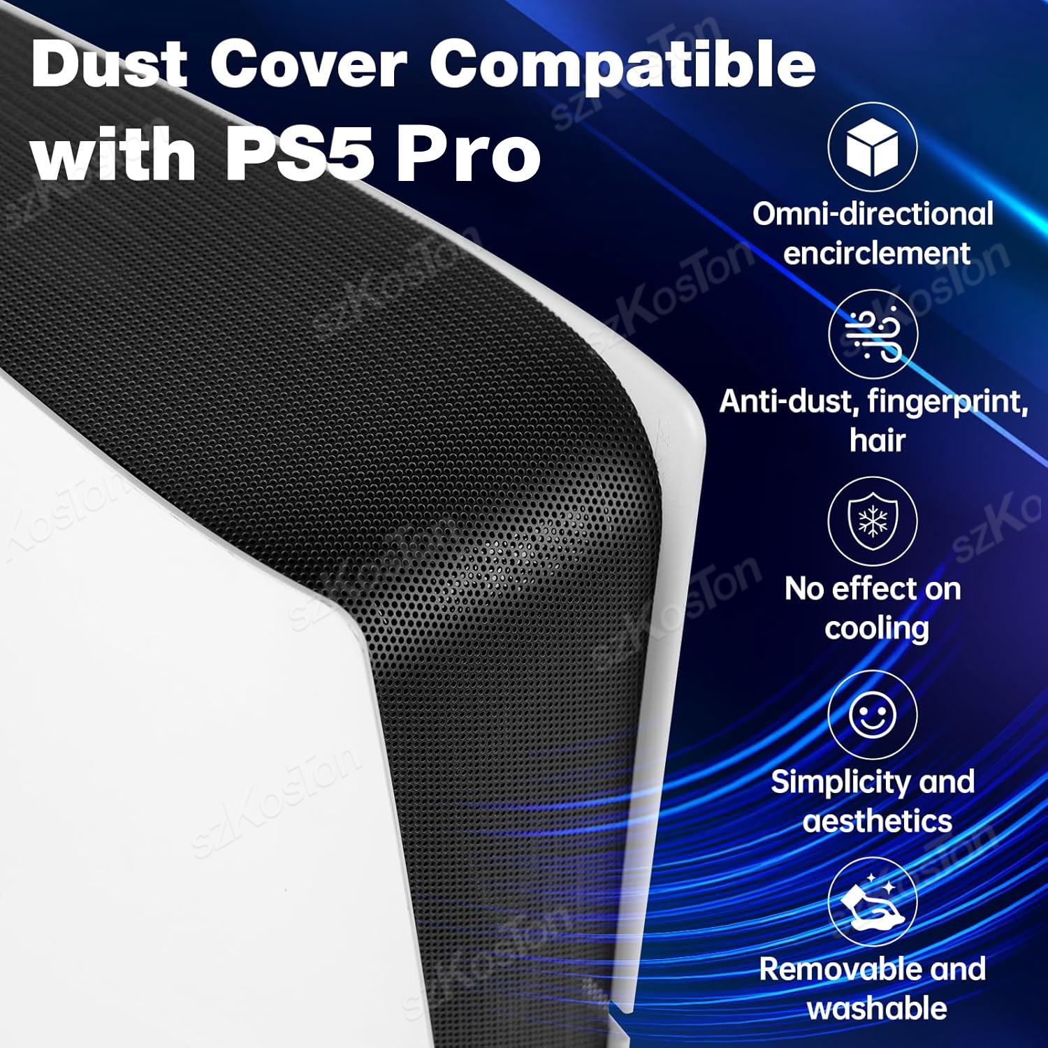 Dust Cover Kits for PS5 Pro Ga - Console Cooling Fan 评论和价格
