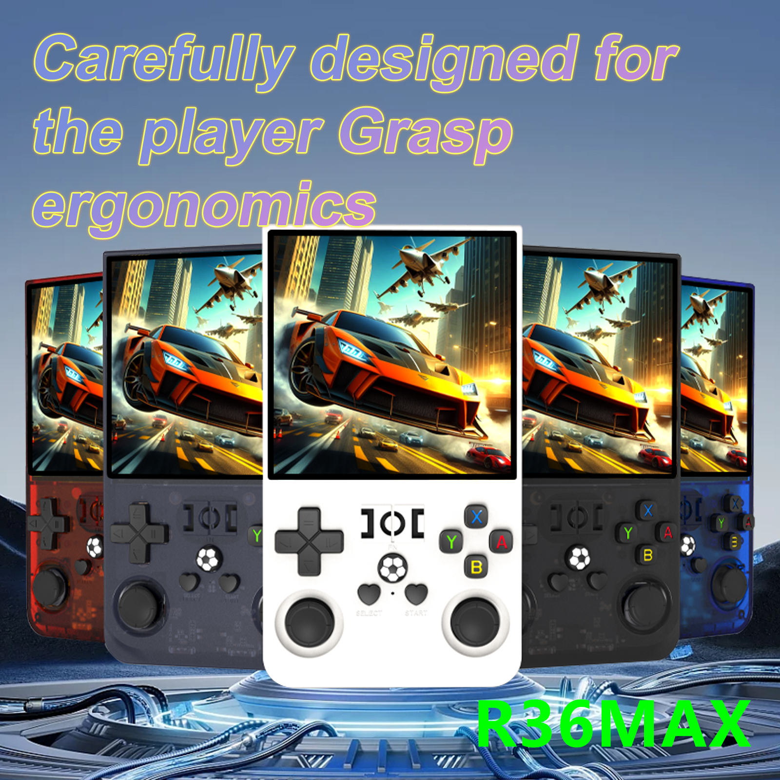 FLLAPT R36 Max 64gb 128gb 720* - Gaming Console R36 Max 评论和价格