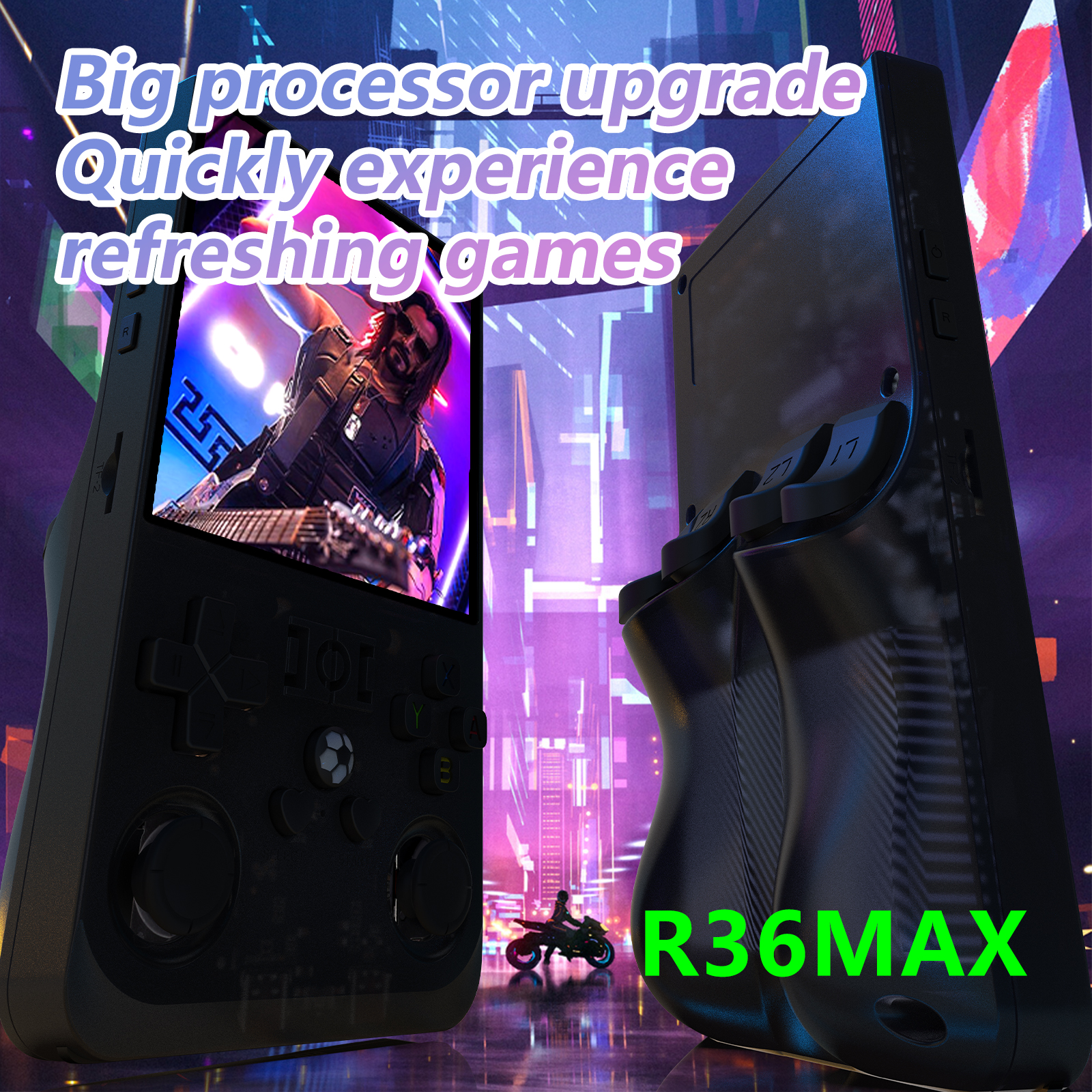 FLLAPT R36 Max 64gb 128gb 720* - Gaming Console R36 Max 评论和价格