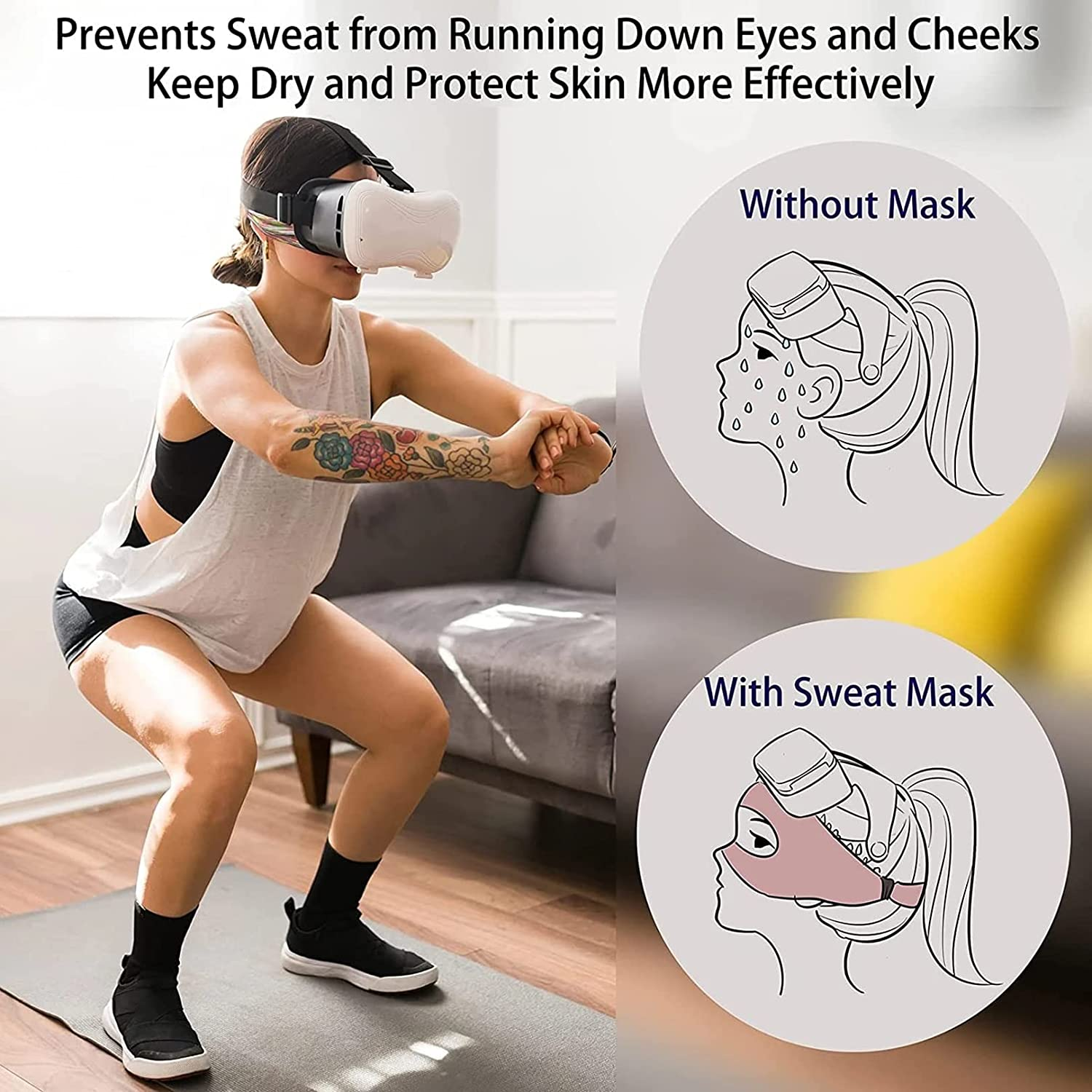 Eye Mask For Meta Oculus Quest - Gaming Console Vr 评论和价格