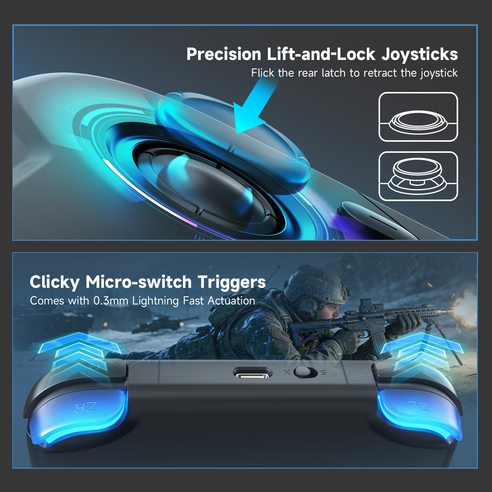 AceGamer Pocket Game Controlle - Gaming Console Bluetooth 评论和价格