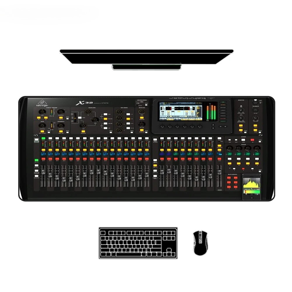 Audio Mixer Mouse Pad XXL Mixi - Gaming Console Keyboard 评论和价格