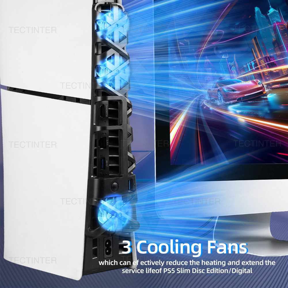 Cooling Fan for PS5 Slim Disc  - Console Cooling Fan 评论和价格