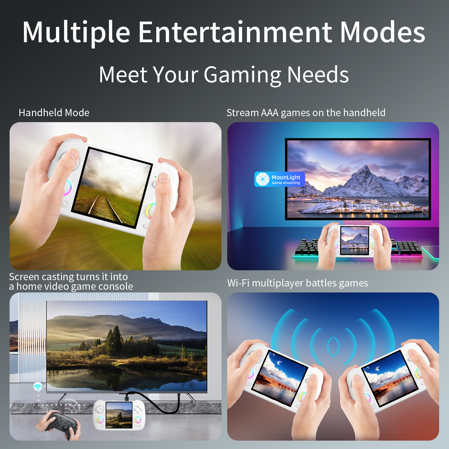 ANBERNIC RG CubeXX Handheld Ga - Gaming Console Bluetooth 评论和价格