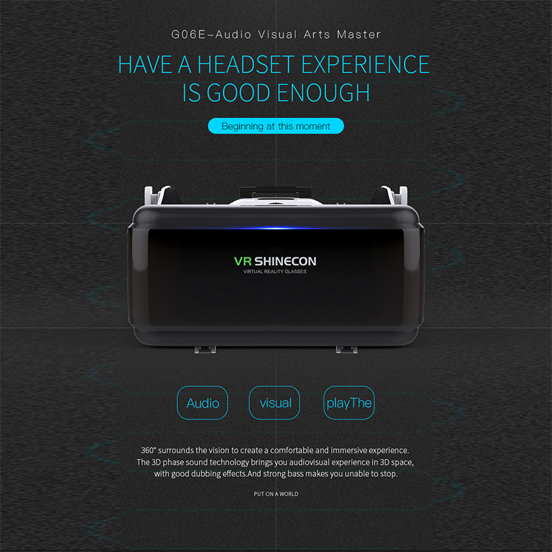 VR Shinecon Casque Helmet 3D G - Gaming Console Vr 评论和价格