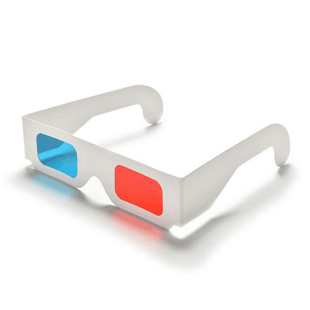50 Pcs 3D Glasses Red Blue Pap - Gaming Console Vr 评论和价格