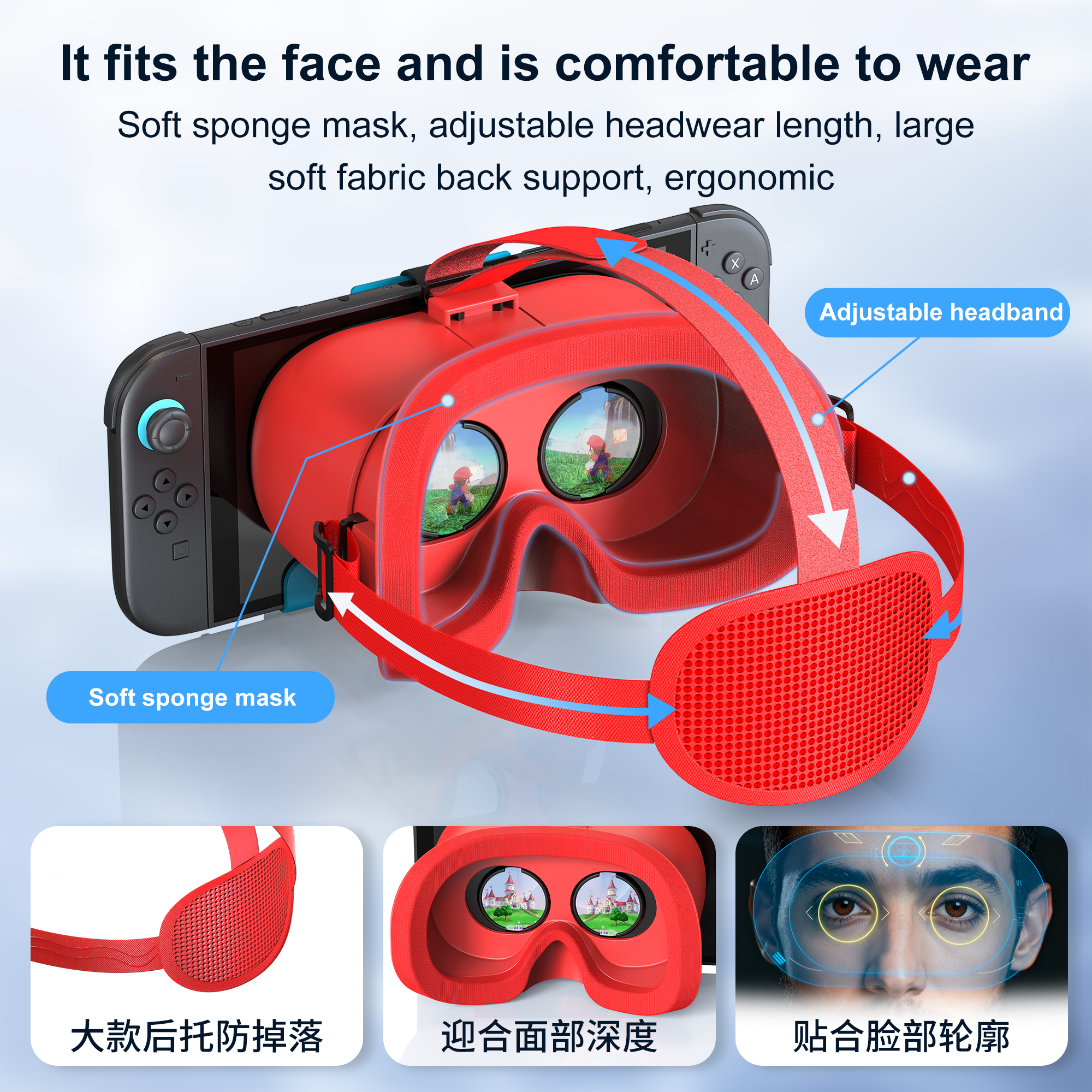 Upgraded VR Headset for Ninten - Gaming Console Vr 评论和价格