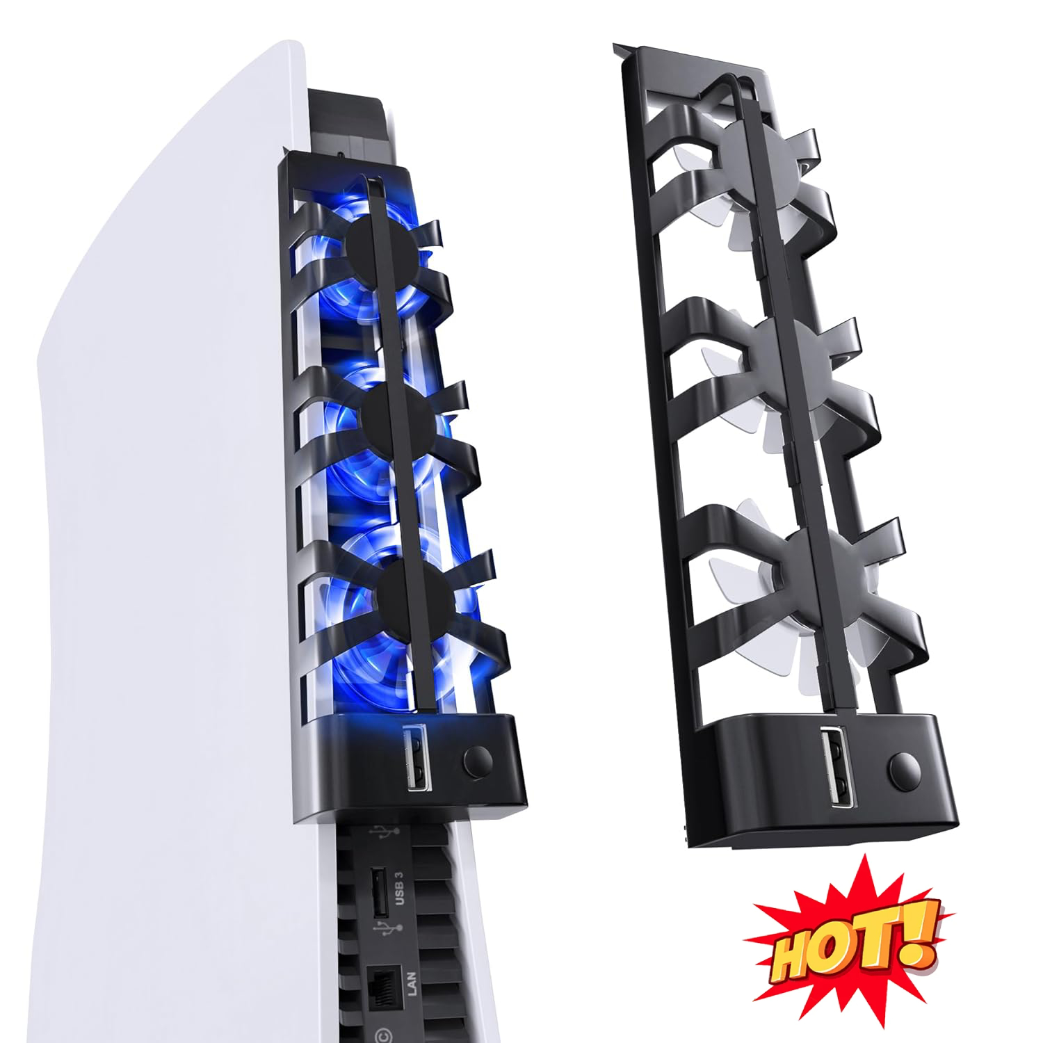 Cooling Fan for PlayStation 5  - Console Cooling Fan 评论和价格
