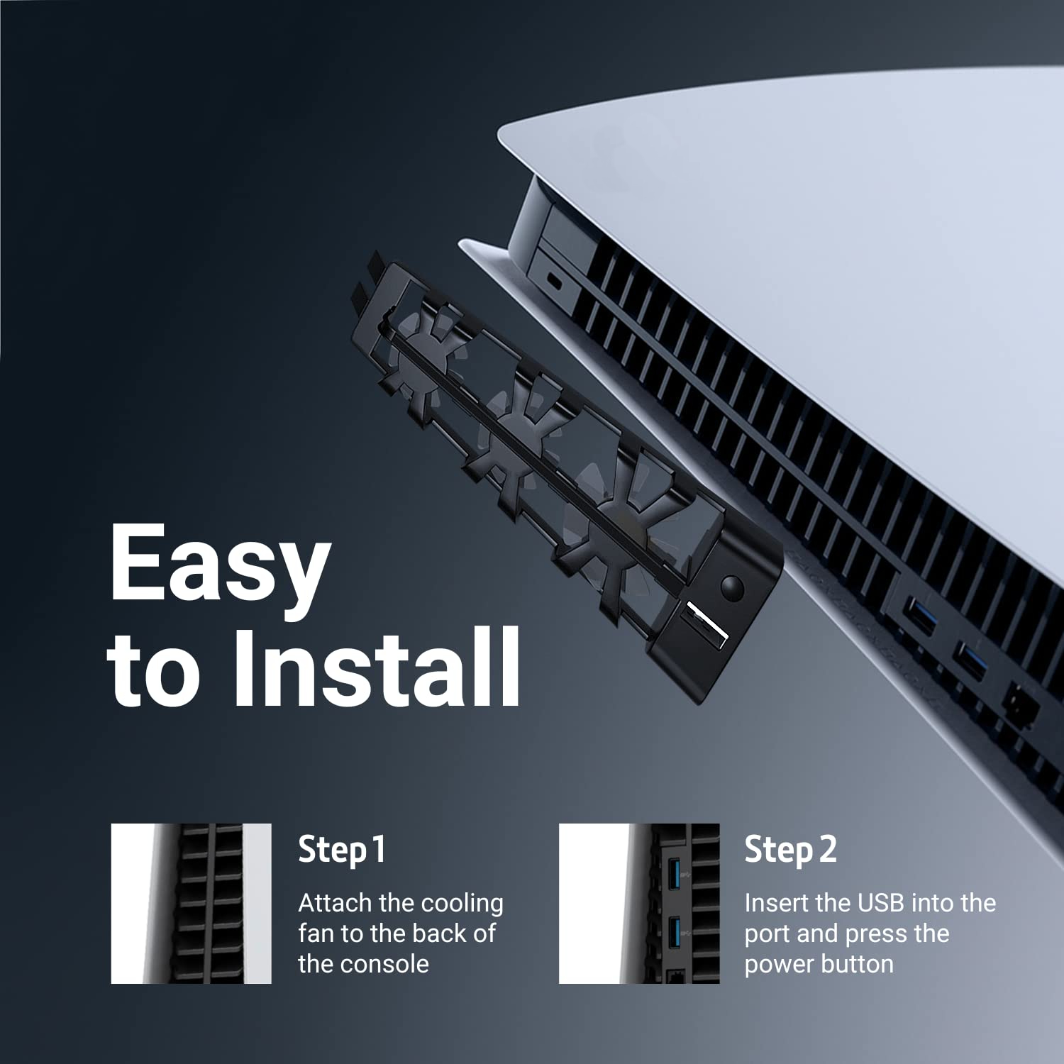 Cooling Fan for PlayStation 5  - Console Cooling Fan 评论和价格