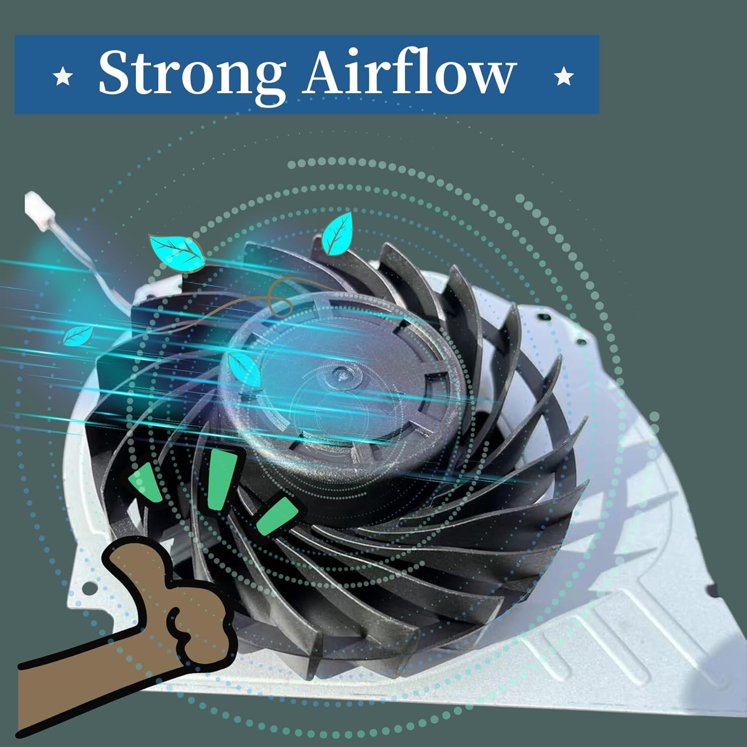 Original Inner Cooling Fan for - Console Cooling Fan 评论和价格