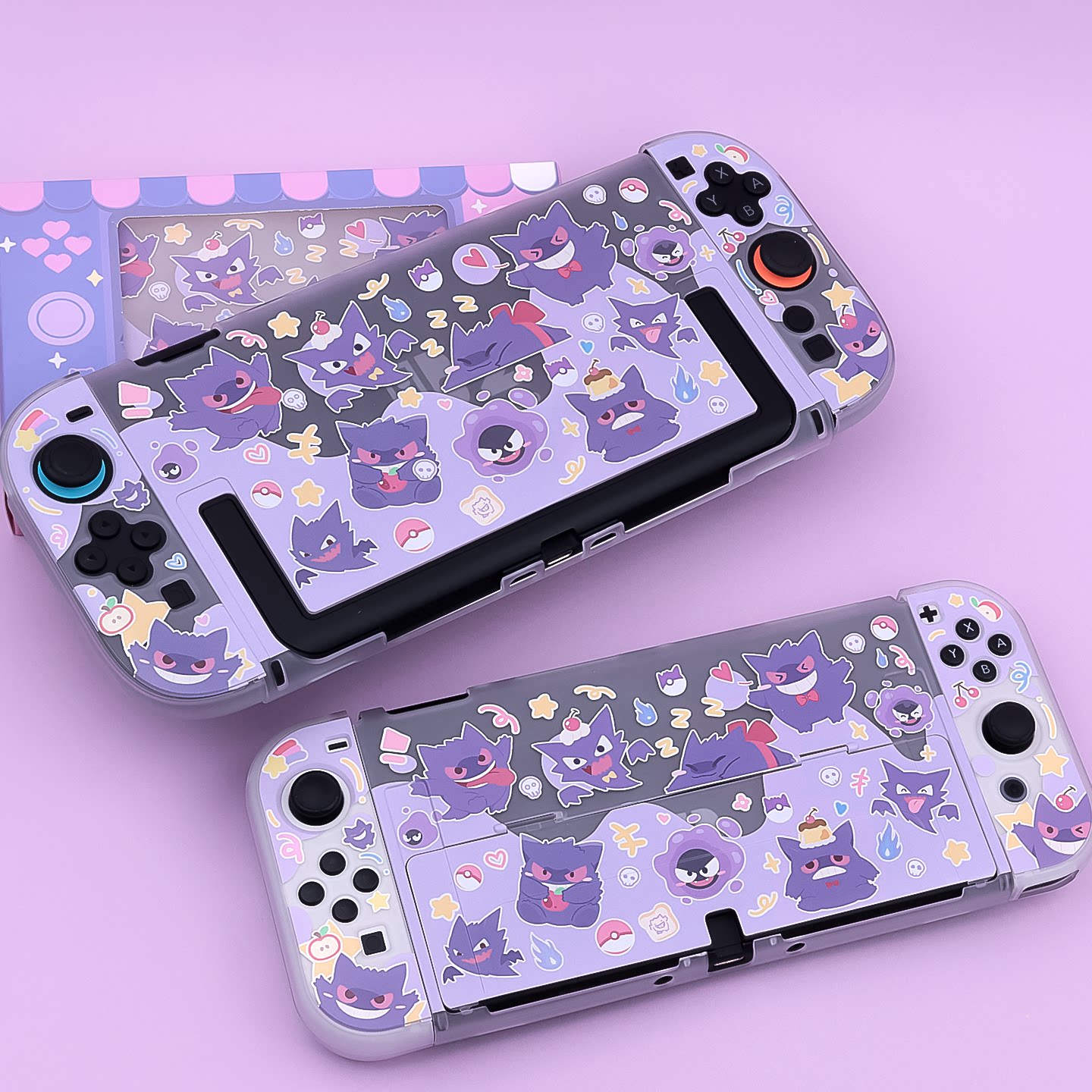 For Switch 2 Half Transparent  - Nintendo Switch Case 评论和价格