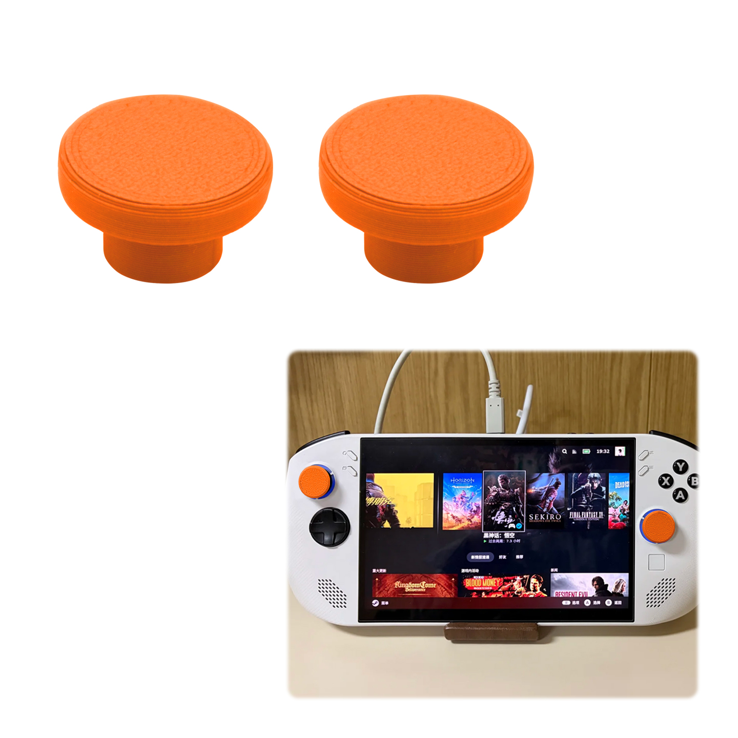 Silicone Joystick Cap for Legi - Gaming Console Legion 评论和价格
